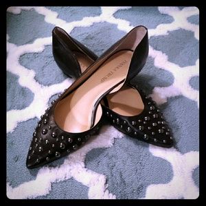 Ivanka Trump Studded Flats